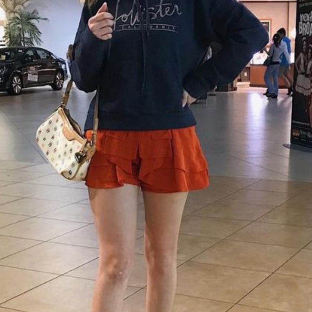 Blood orange shorts